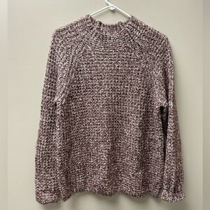 Denver Hayes Women’s Purple and White Knit Sweater